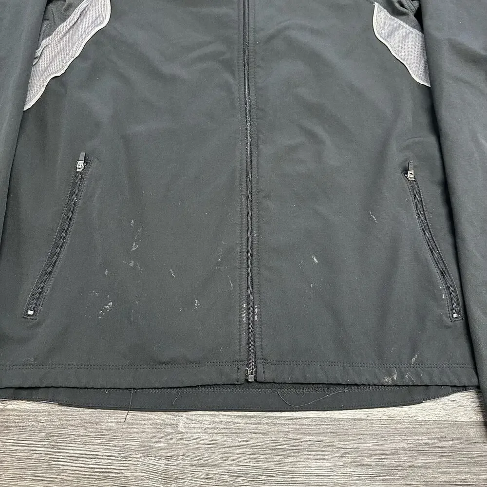 The North Face Black Mens L Flight Series‎ Full Zip Jacket vented windbreaker